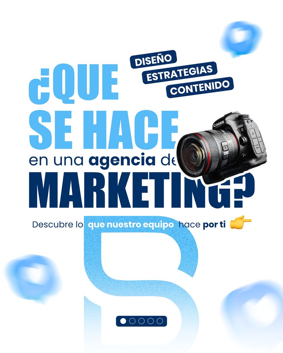 Explicación visual del trabajo de la agencia